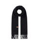 EMBOSSED LOGO STOLE