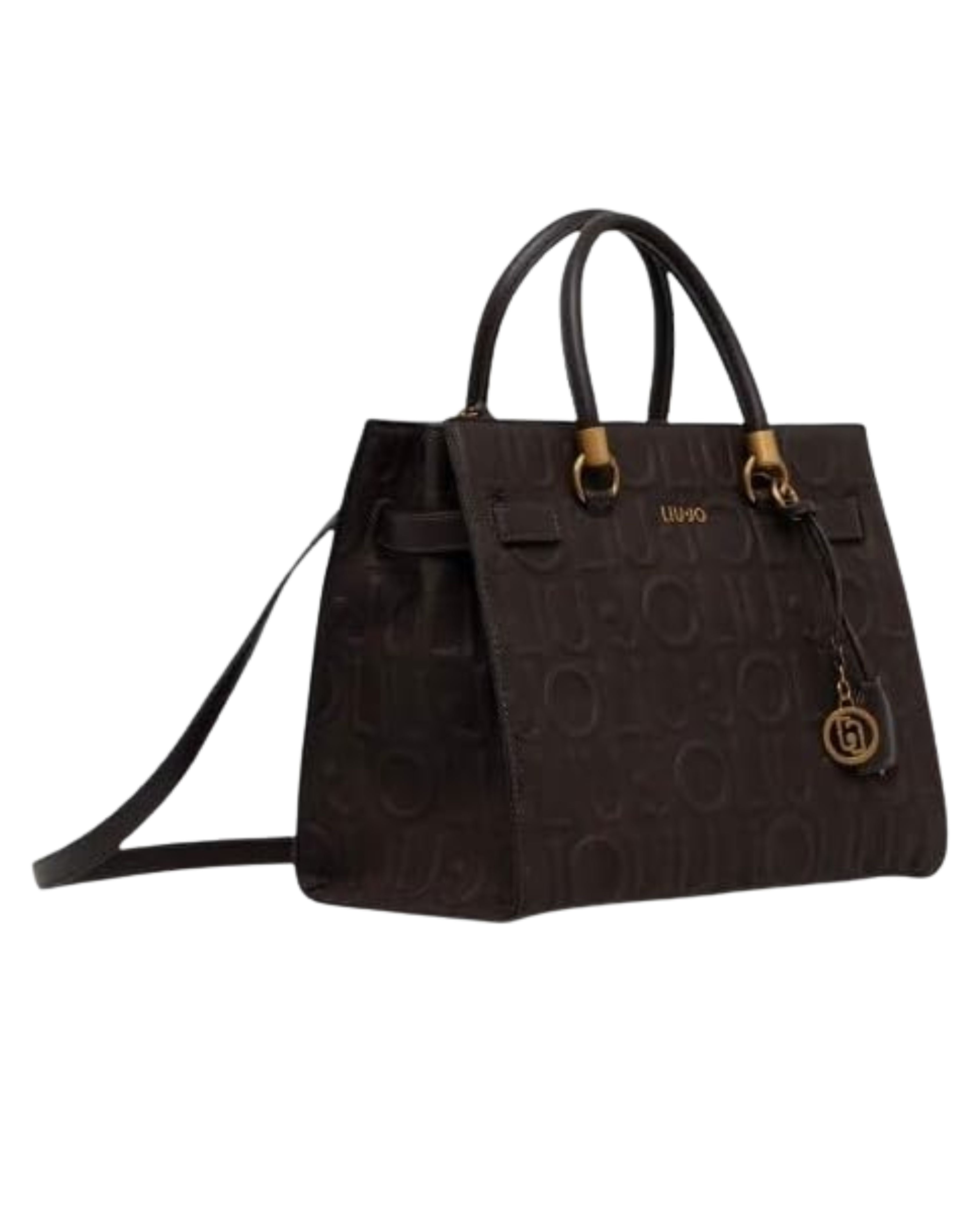 TOTE MEDIA LOGO ALL OVER EMBOSSED 