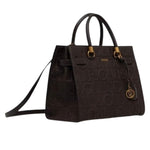 TOTE MEDIA LOGO ALL OVER EMBOSSED 