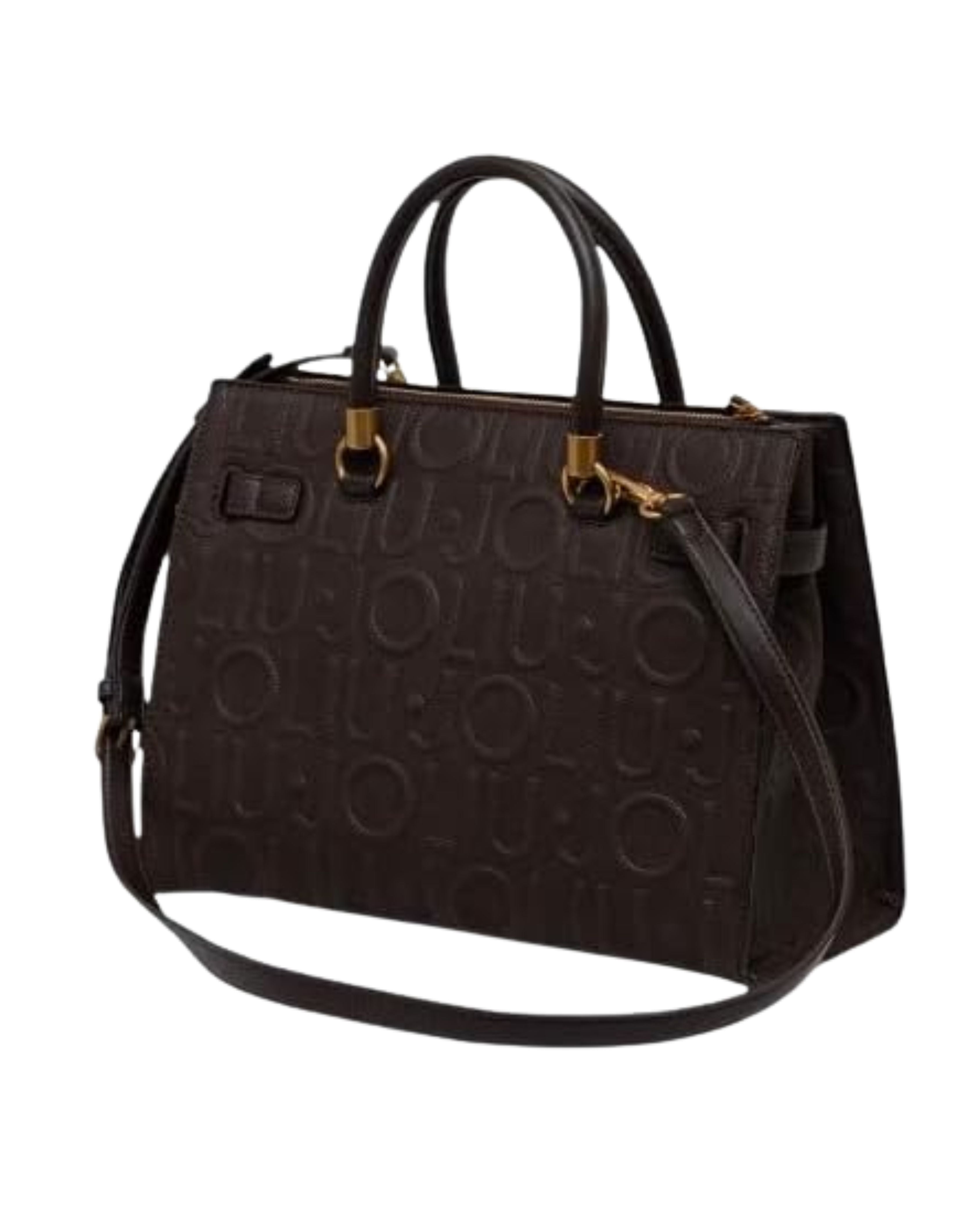 TOTE MEDIA LOGO ALL OVER EMBOSSED 