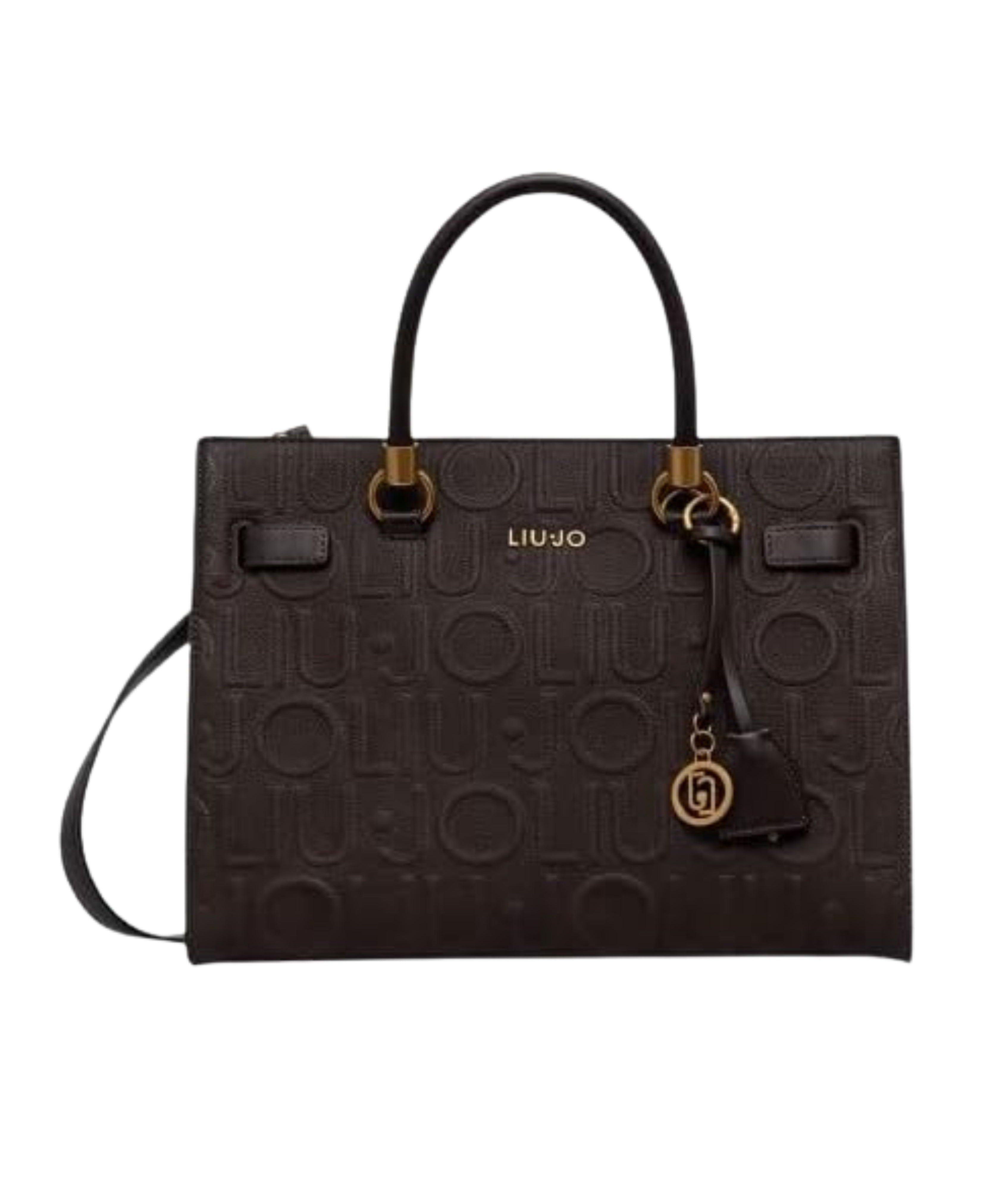 TOTE MEDIA LOGO ALL OVER EMBOSSED 