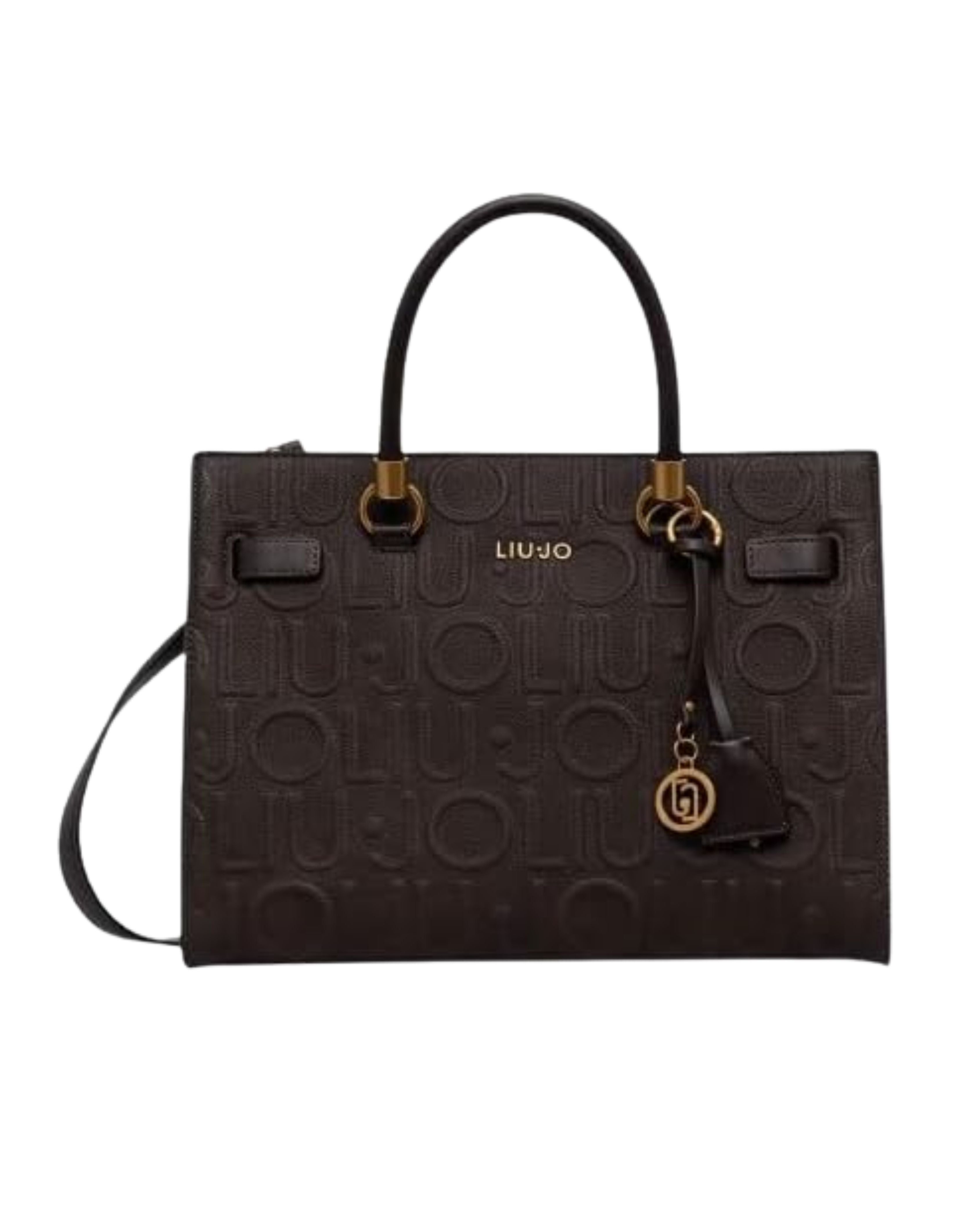 TOTE MEDIA LOGO ALL OVER EMBOSSED 