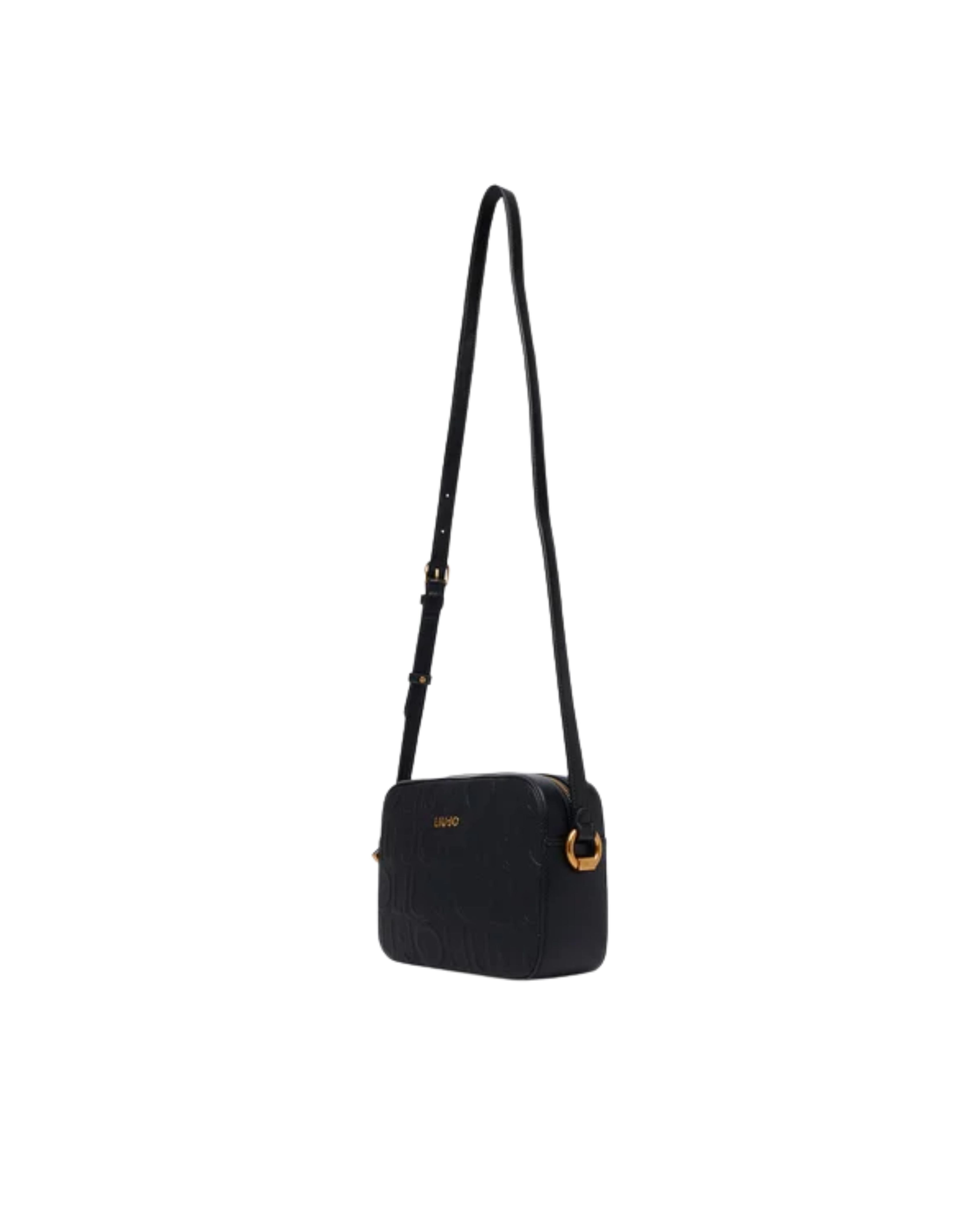 CAMERA CASE M LOGO ALL OVER EMBOSSED 