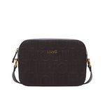 CAMERA CASE M LOGO ALL OVER EMBOSSED 