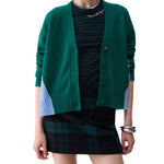 CARDIGAN BICOLOR 