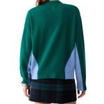 CARDIGAN BICOLOR 