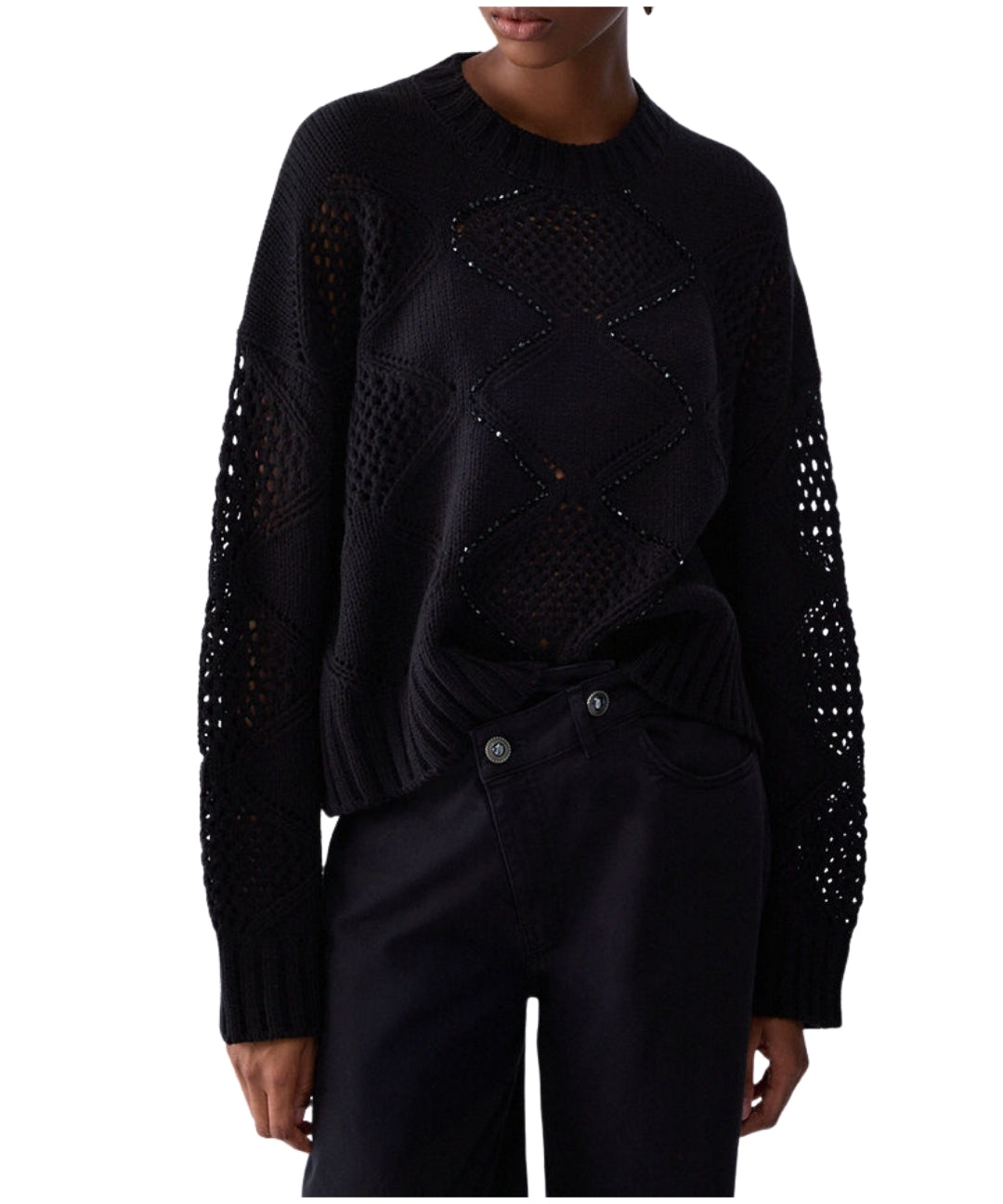 RICAMO + STRASS 