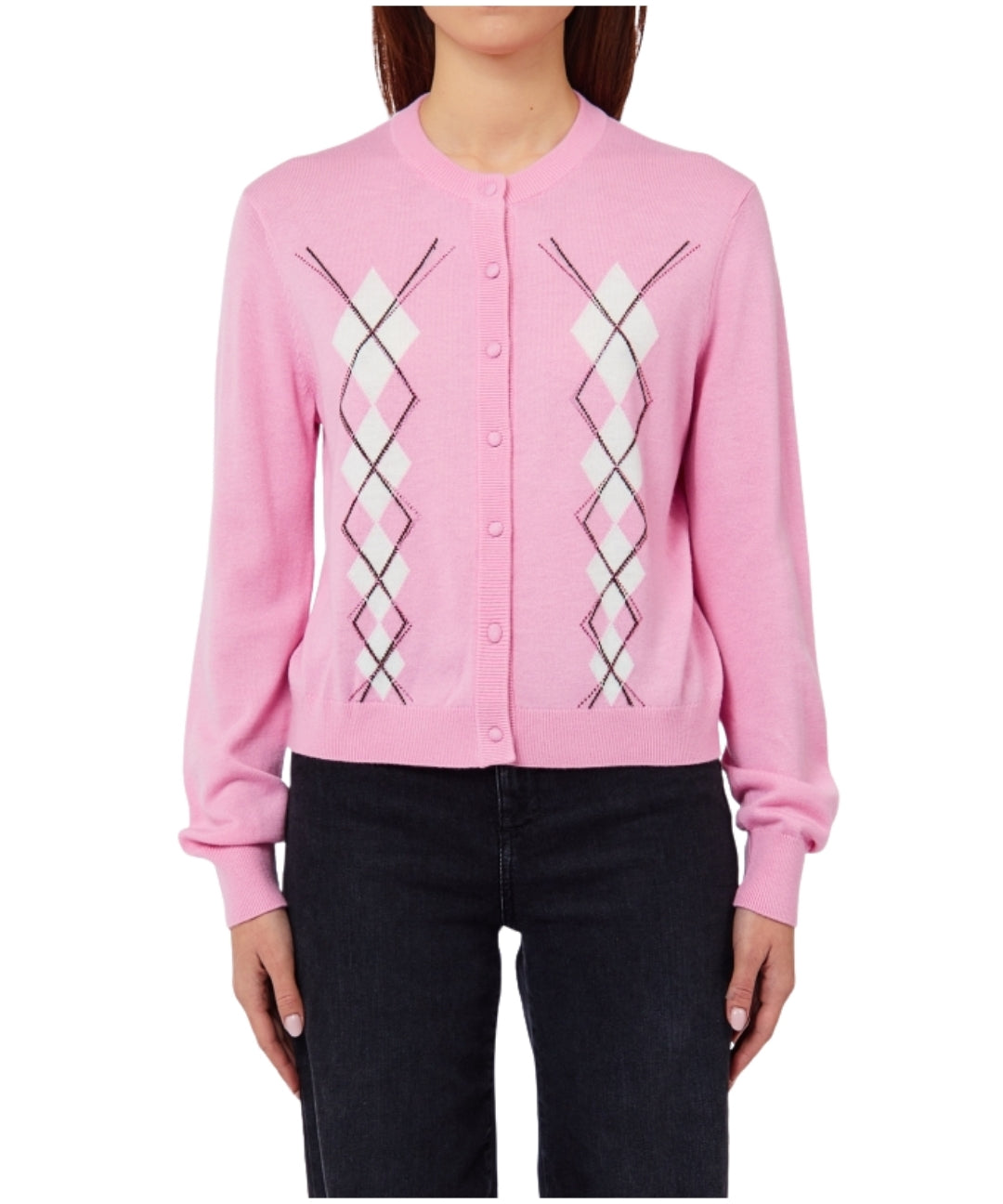 CARDIGAN ROMBI 