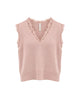 GILET PROFILI PIZZO