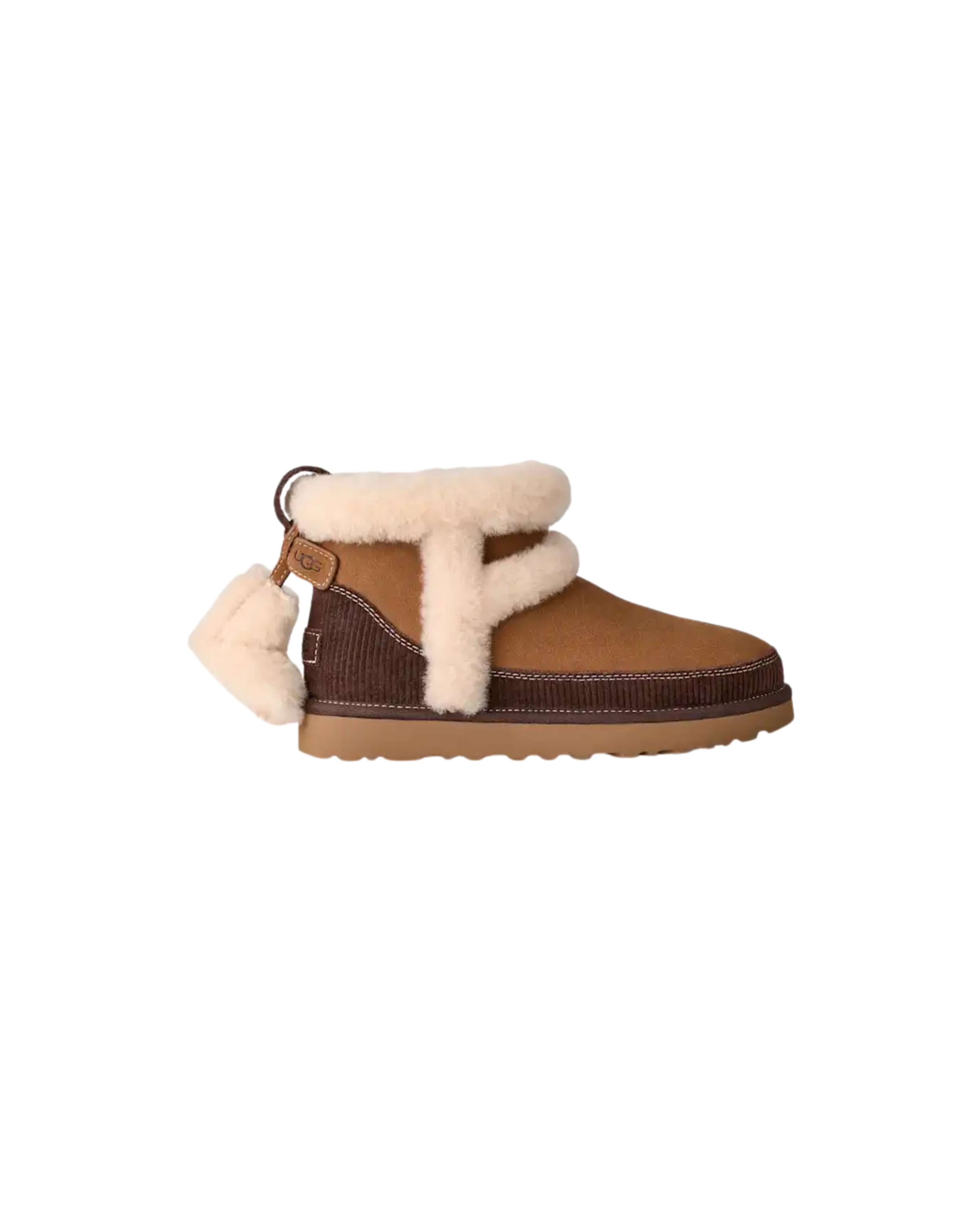 BOOT PELLICCIA CUCITURE 