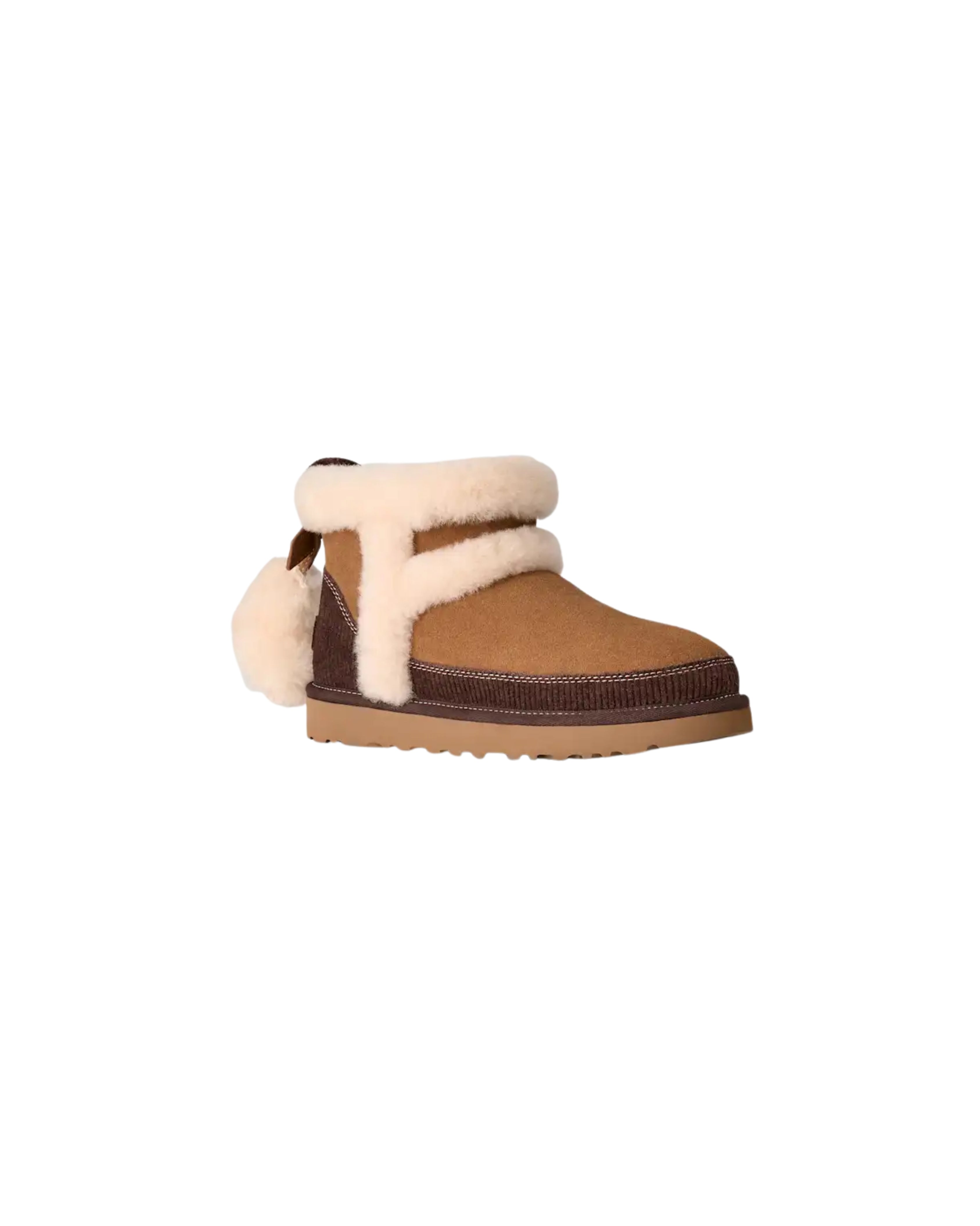 BOOT PELLICCIA CUCITURE 