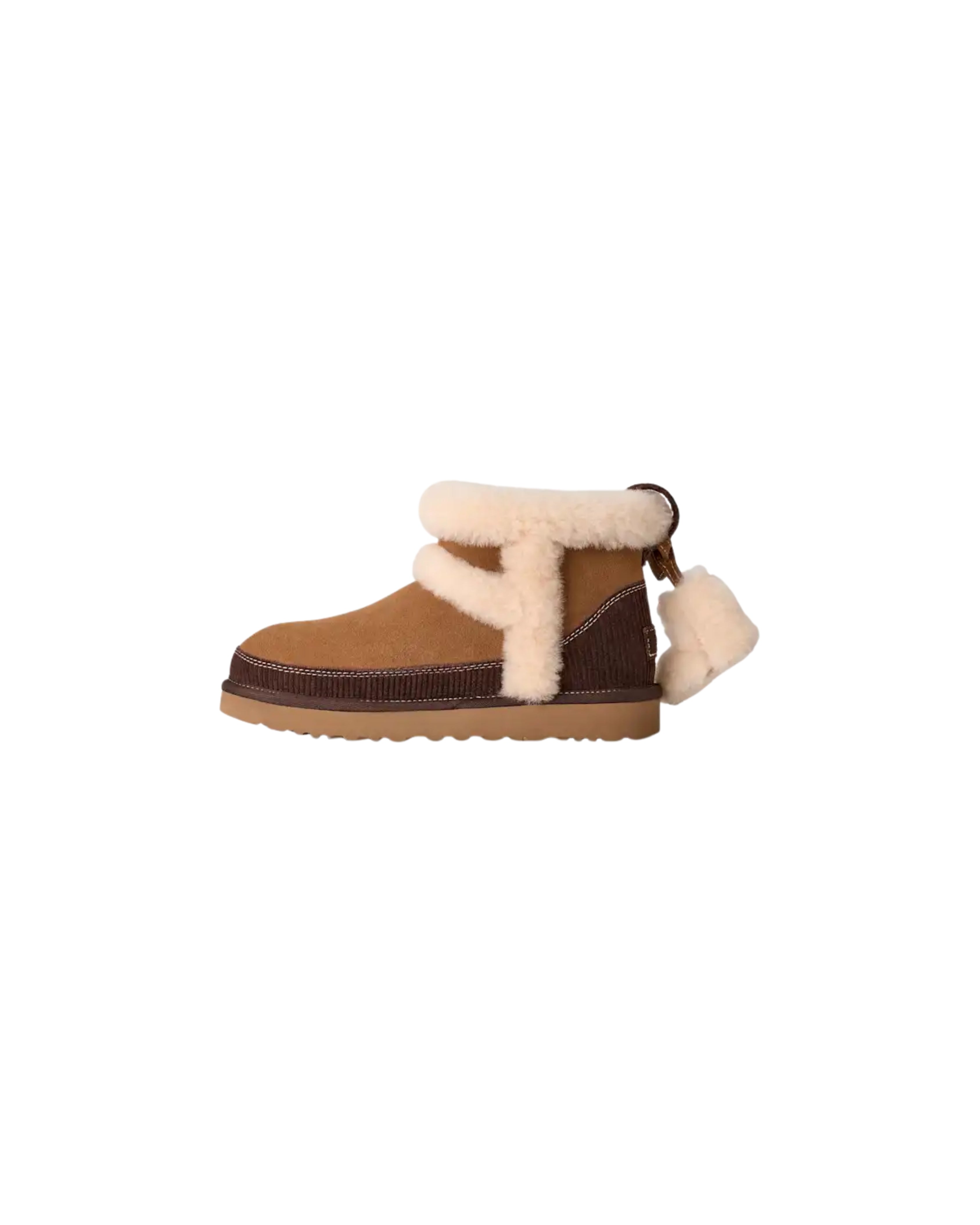 BOOT PELLICCIA CUCITURE 