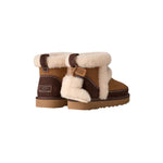BOOT PELLICCIA CUCITURE 