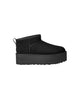 ULTRA MINI BOOT PLATFORM  SUEDE