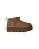 ULTRA MINI BOOT PLATFORM  SUEDE