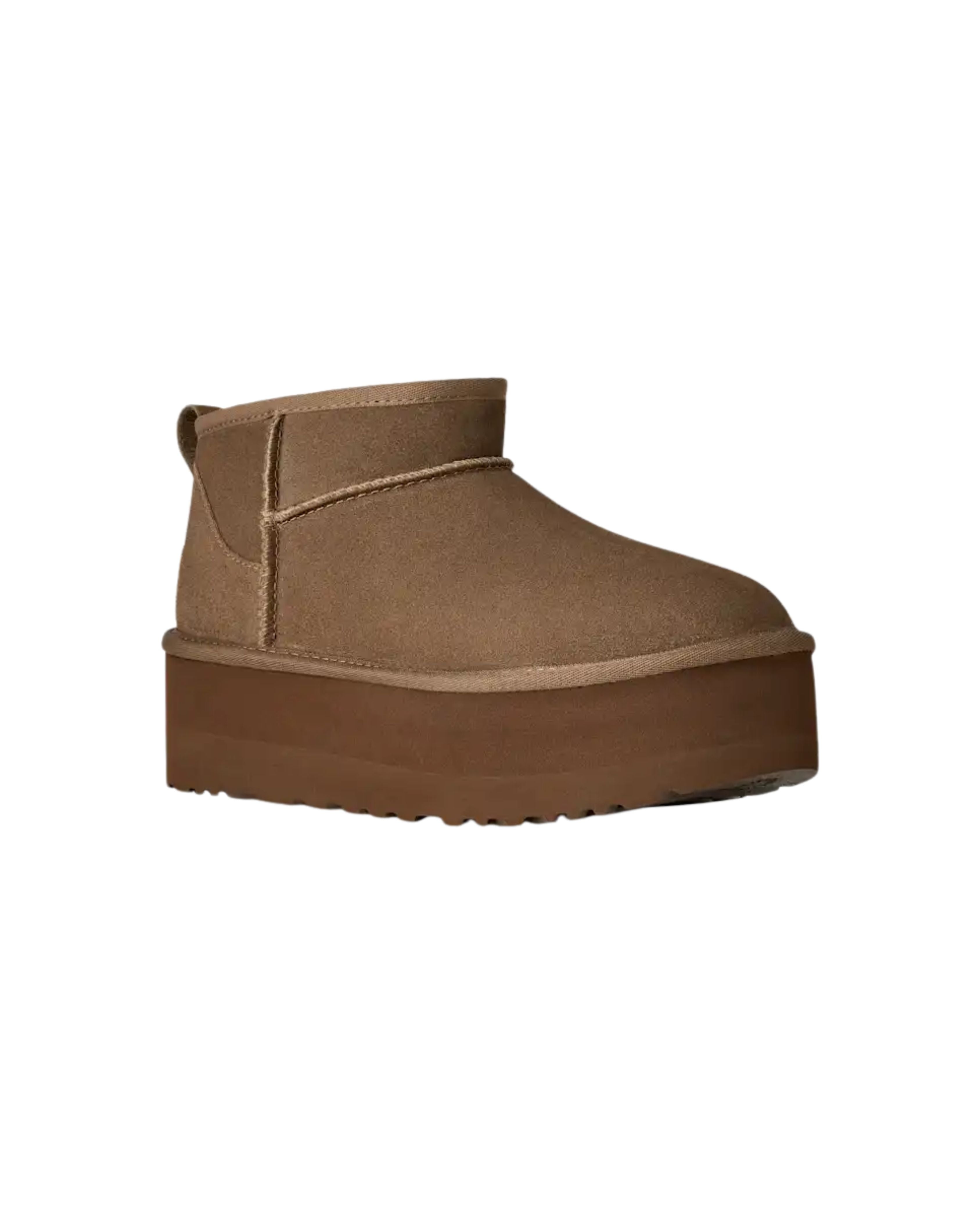 ULTRA MINI BOOT PLATFORM  SUEDE 