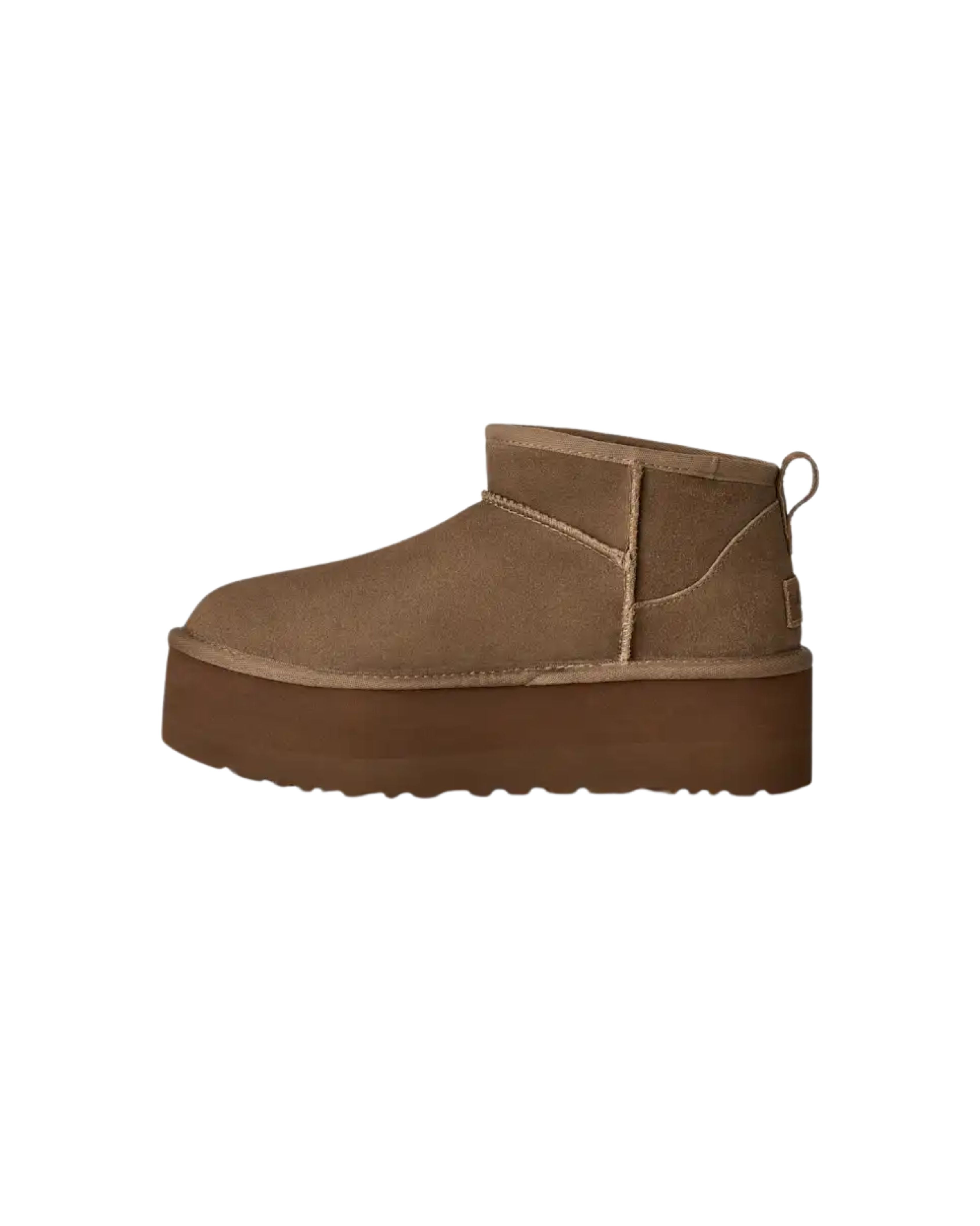 ULTRA MINI BOOT PLATFORM  SUEDE 