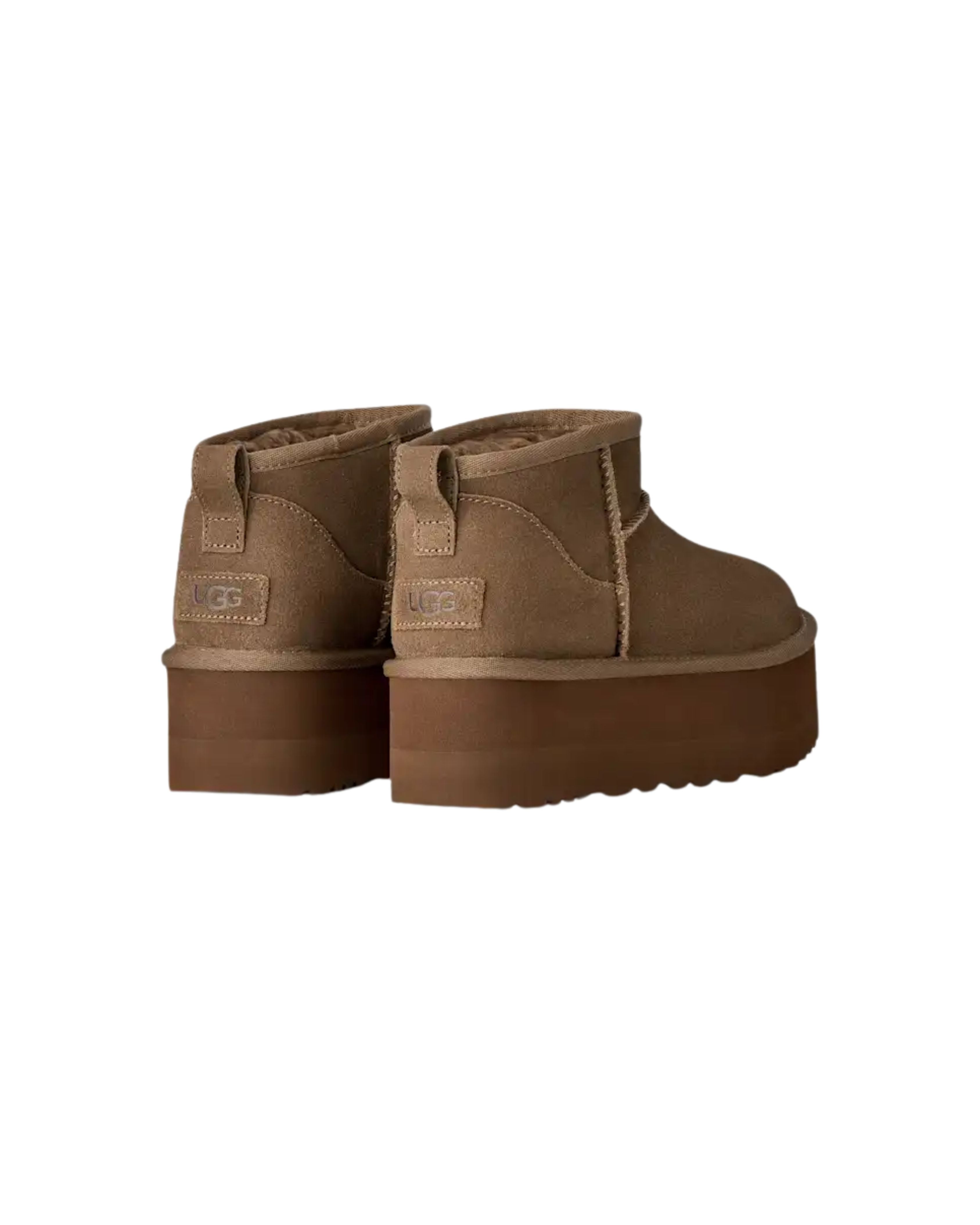 ULTRA MINI BOOT PLATFORM  SUEDE 
