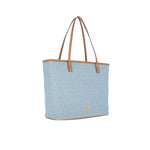 SHOPPING DENIM TESSUTO LOGATO 