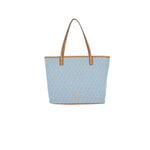 SHOPPING DENIM TESSUTO LOGATO 