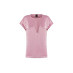 ORANGE BLUSA SATEN 