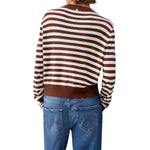 CARDIGAN BIMATERIALE ST FLOREALE 