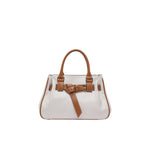 BAULETTO BIMATERIALE CON FIBBIA 