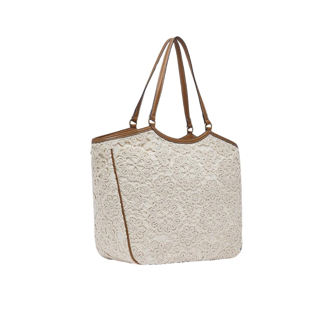 SHOPPING MAXI MACRAME' + LOGO 