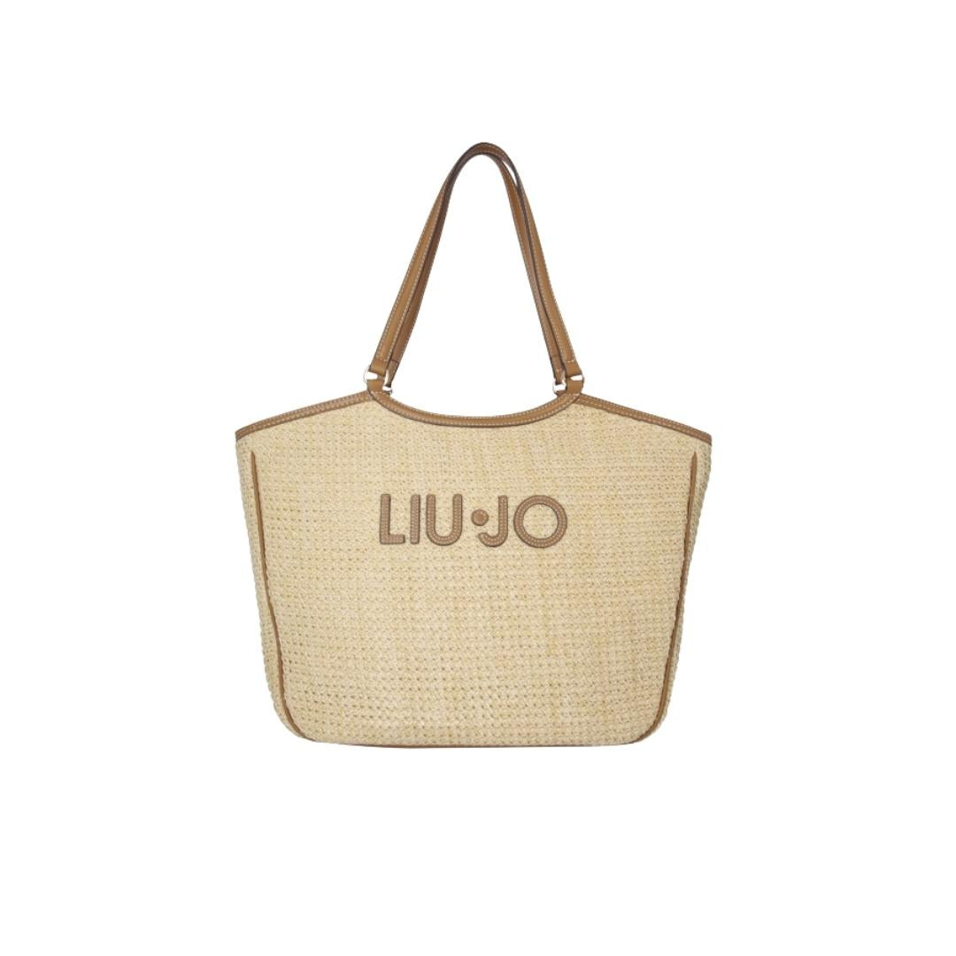 SHOPPING MAXI PAGLIA + LOGO 