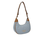 HOBO SMALL DENIM TESSUTO LOGATO 