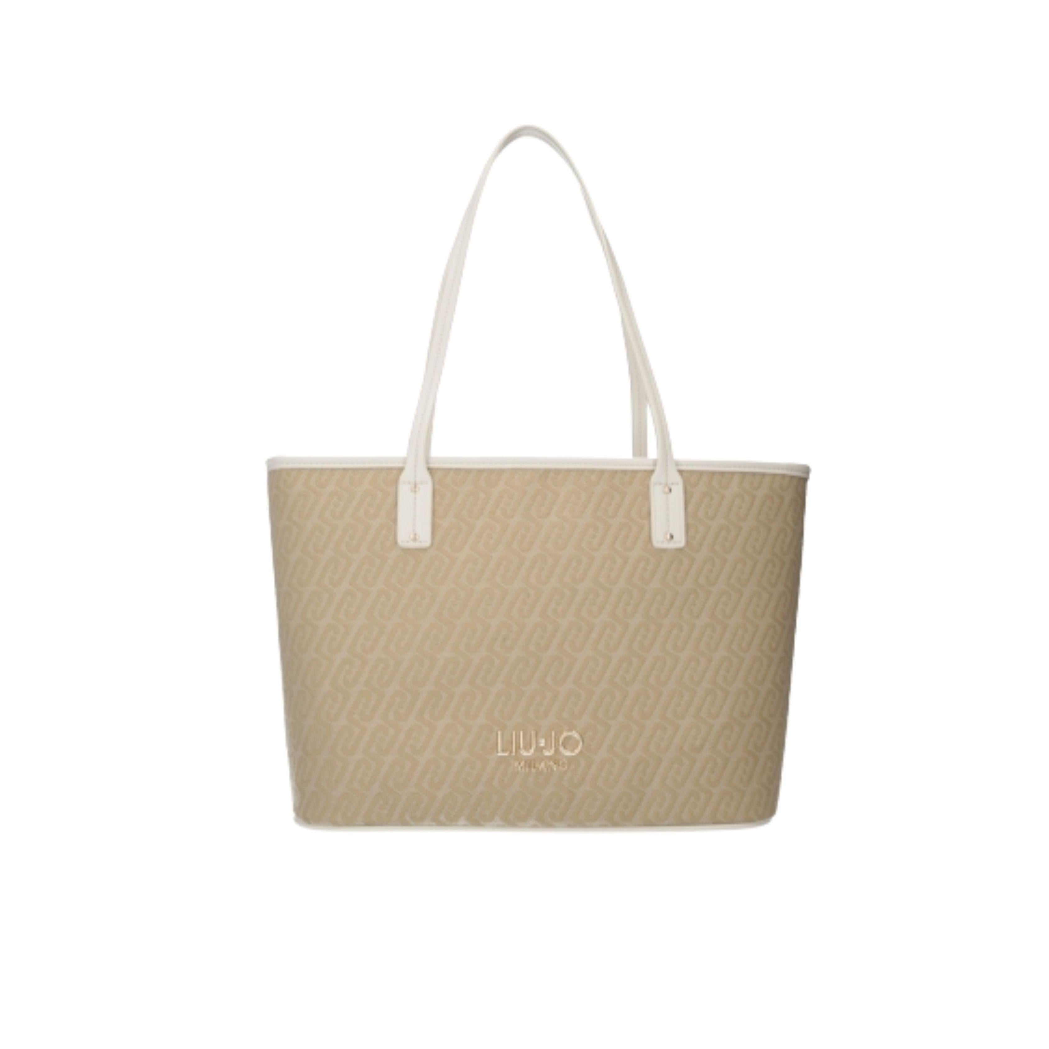 SHOPPING MEDIA TESSUTO LOGATO 