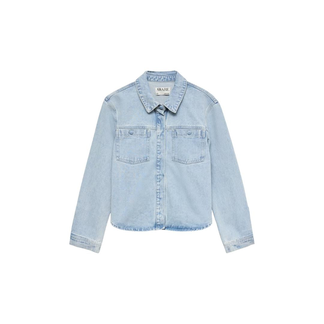 CAMICIA DENIM CROPPED 