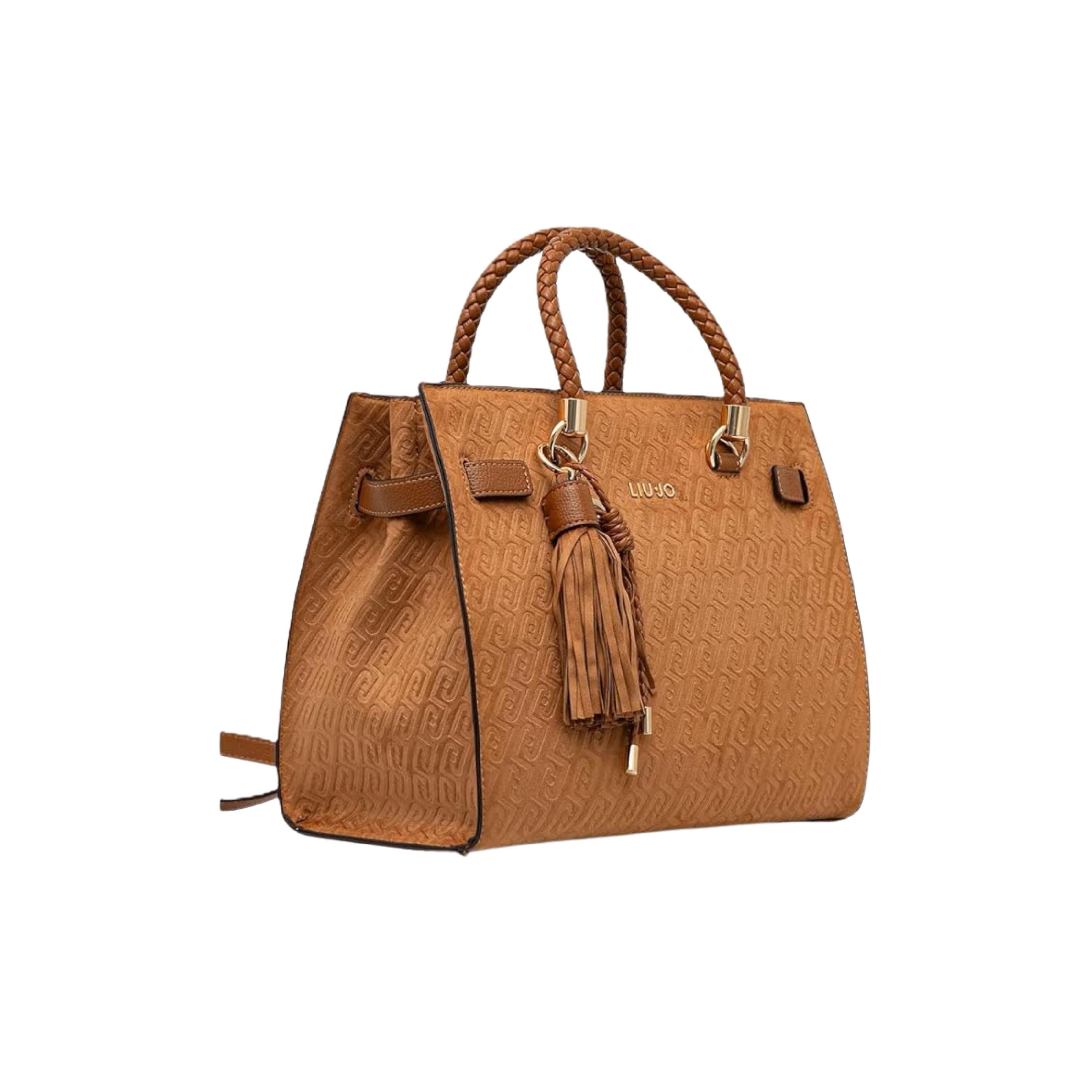 TOTE ECOSUEDE LOGATO 
