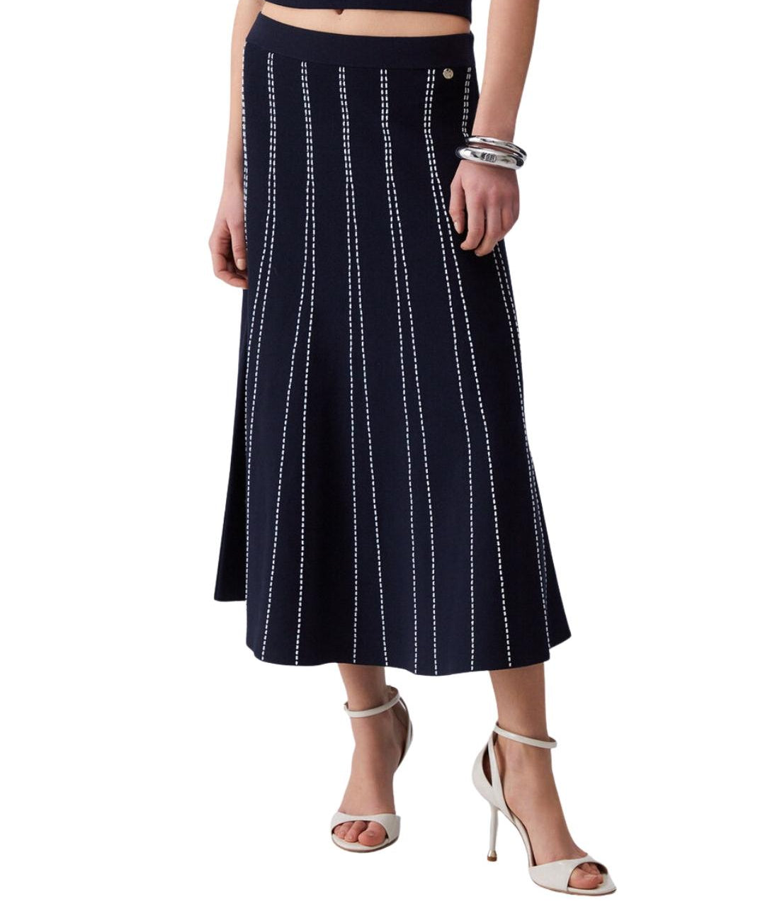 MAGLIA MIDI IMPUNTURE 
