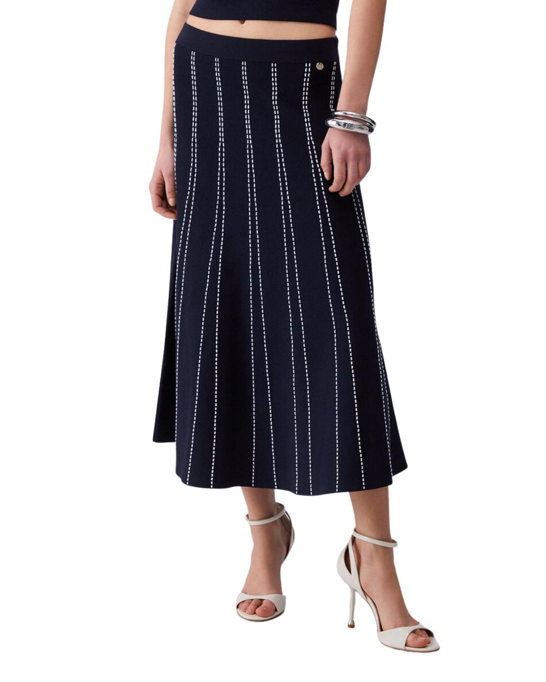 MAGLIA MIDI IMPUNTURE 