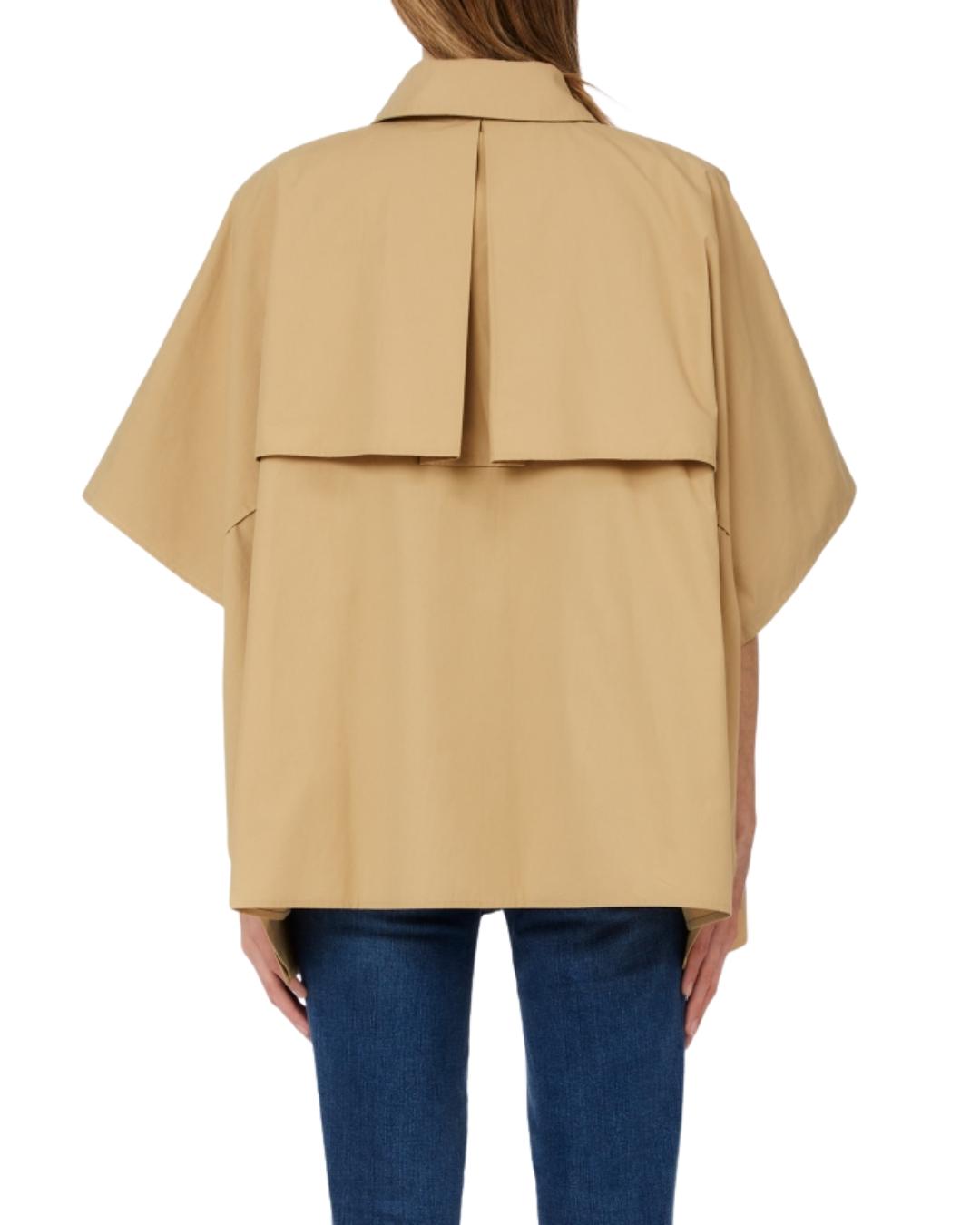 PONCHO TRENCH COTONE 