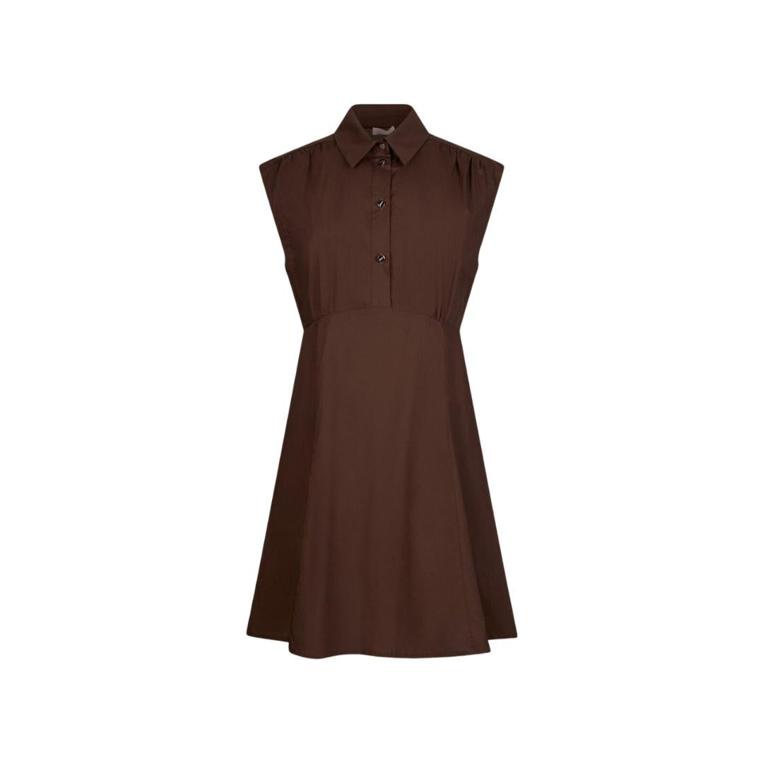 POPELINE MIDI COLLETTO CAMICIA 