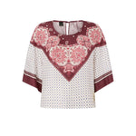 BLUSA TWILL STAMPA 