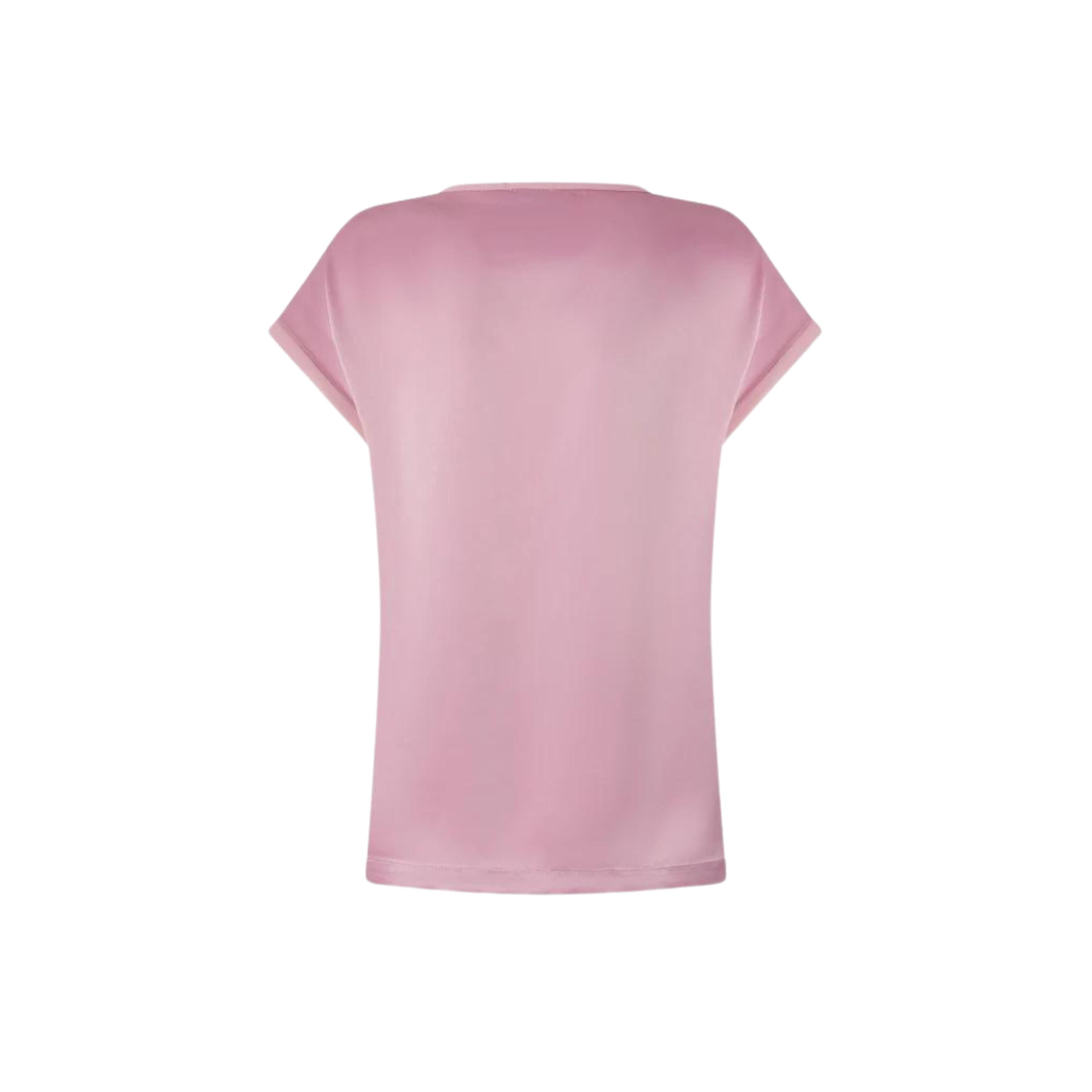 ORANGE BLUSA SATEN 