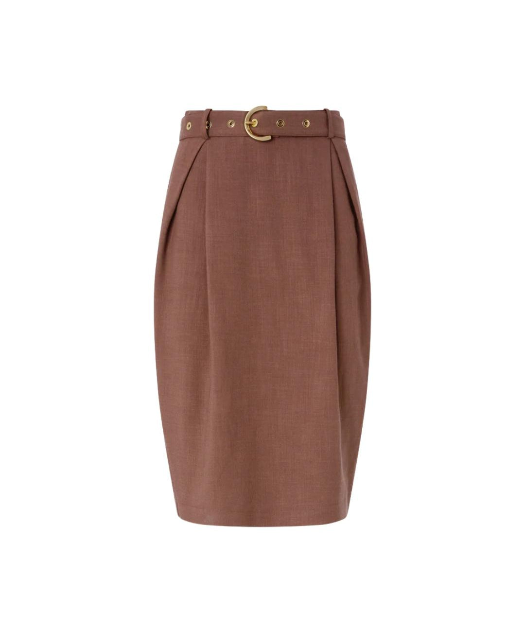 MIDI CANVAS ARMATURATO CON CINTURA 