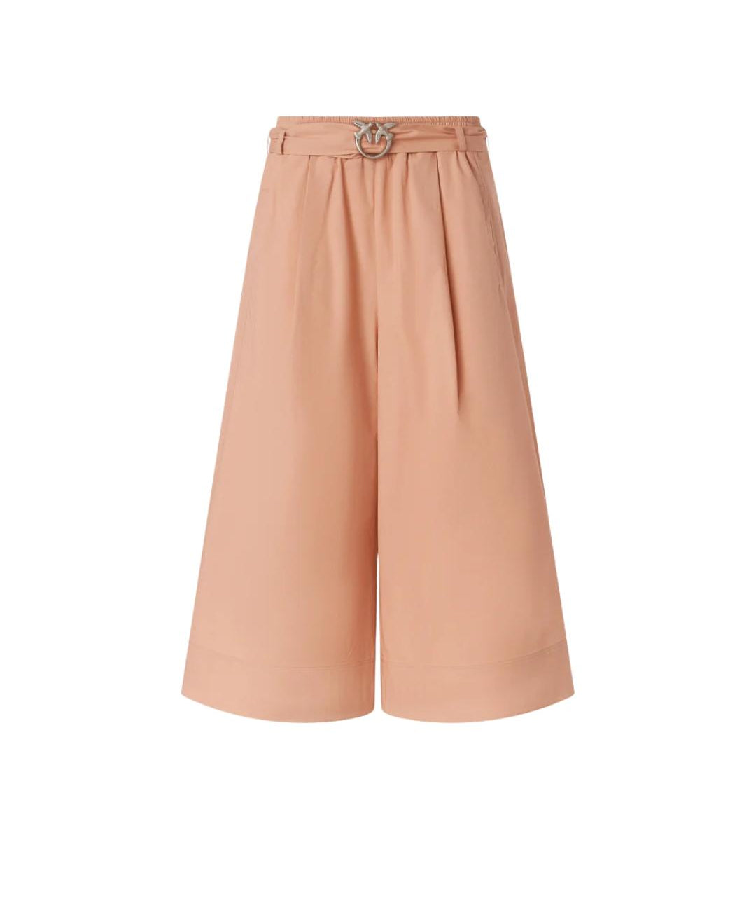 POPELINE CROPPED CON CINTURA 