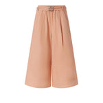 POPELINE CROPPED CON CINTURA 