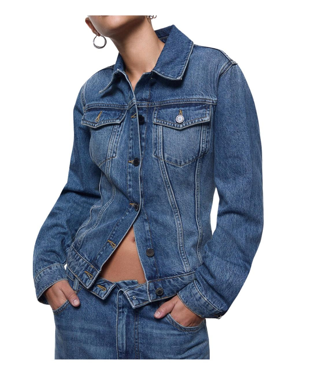 DENIM CON INTRECCIO DIETRO 