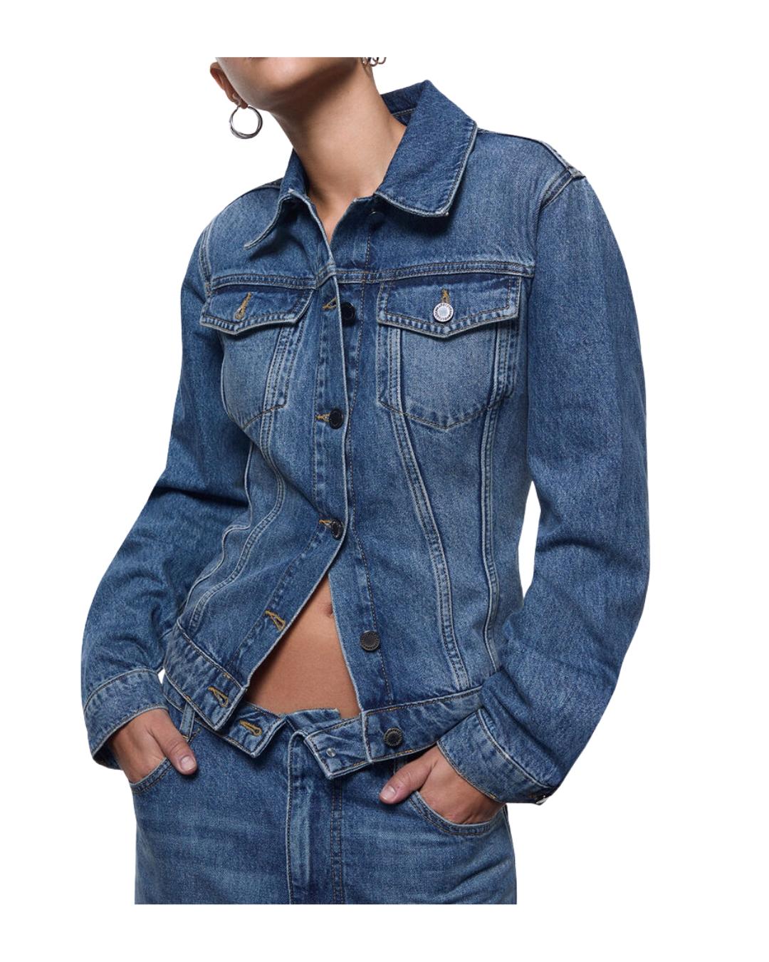 DENIM CON INTRECCIO DIETRO 