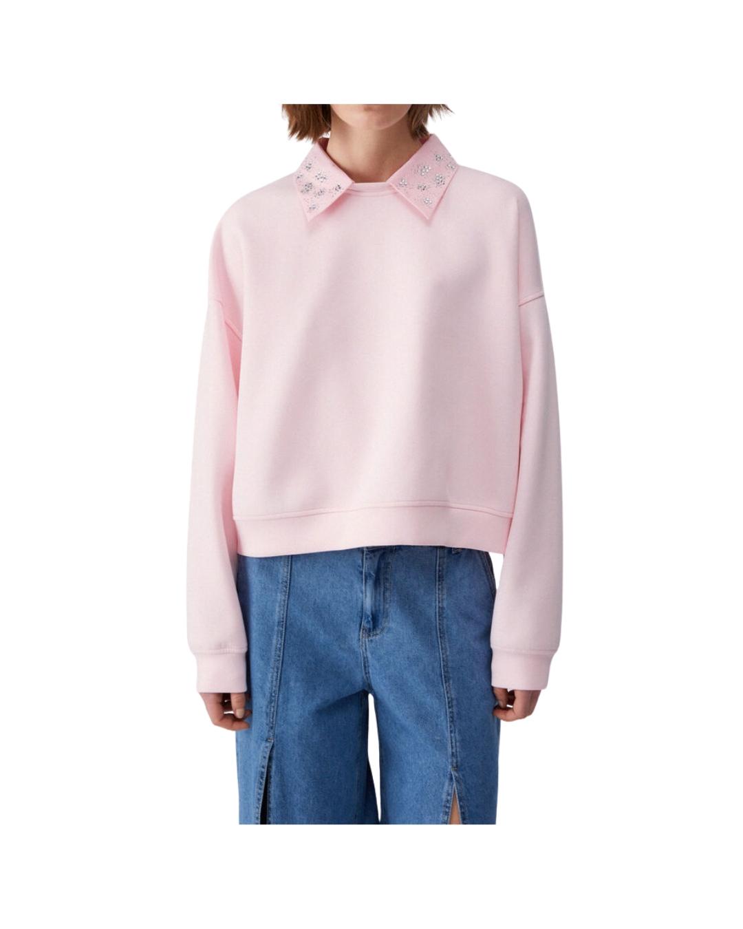 GIRO+ COLLO CAMICIA CON STRASS 