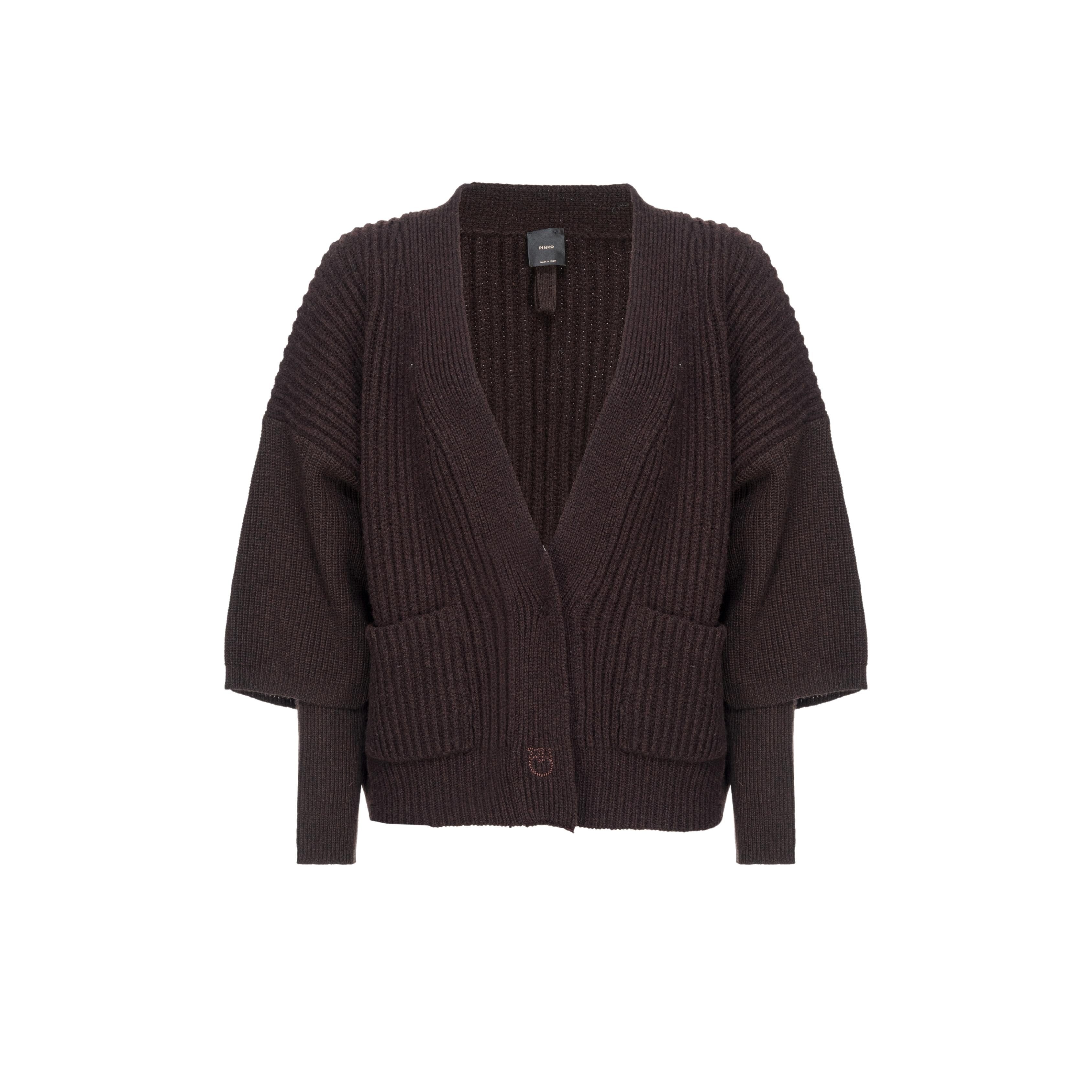 D BRIOSO CARDIGAN LANA COSTE LARGHE 