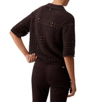 CARDIGAM MM CROCHETTE+APPLICAZIONI COLLO 
