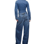 BUSTIER DENIM INTRECCIO SCOLLO GOCCIA ML 