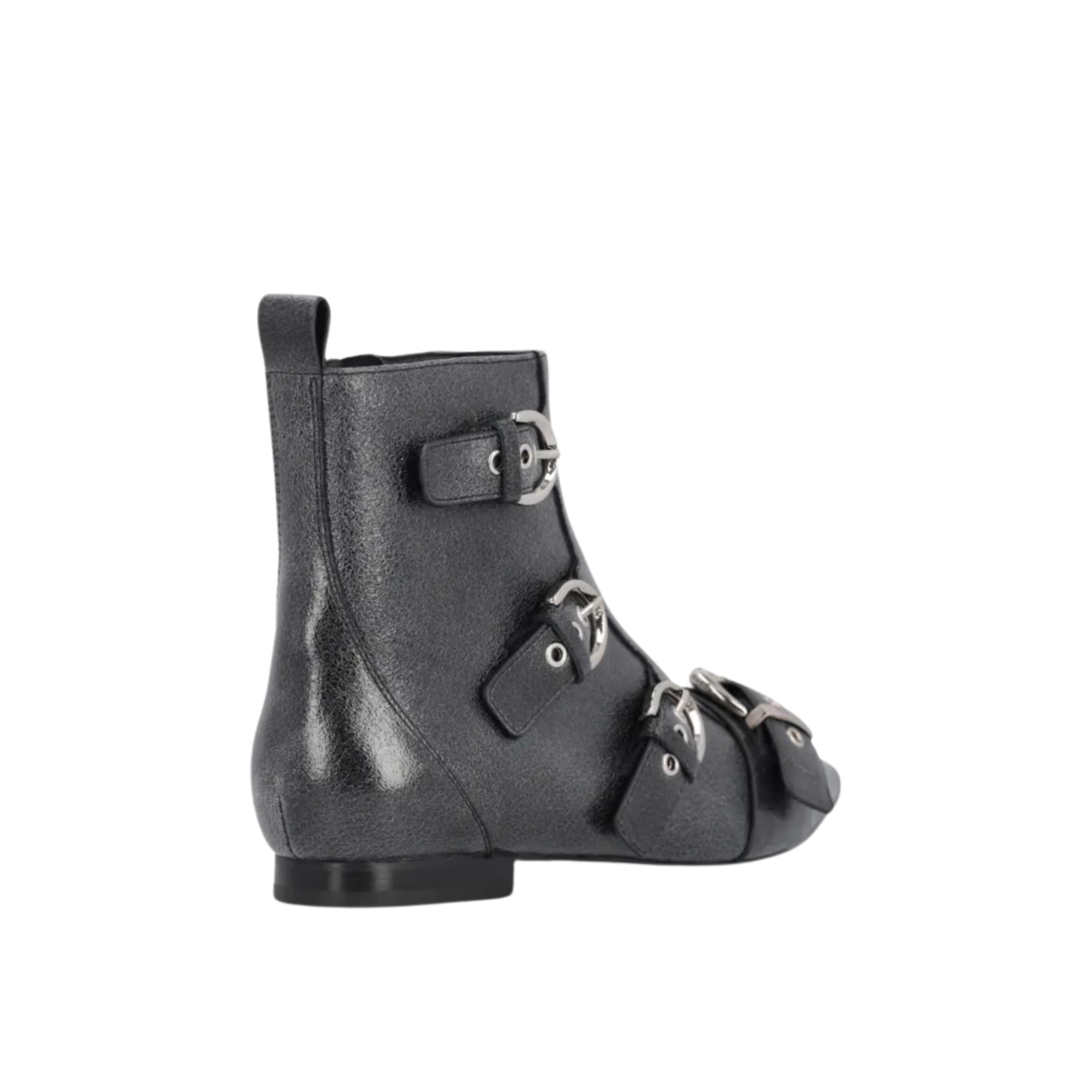 ANKLE BOOT FIBBIE LEATHER 