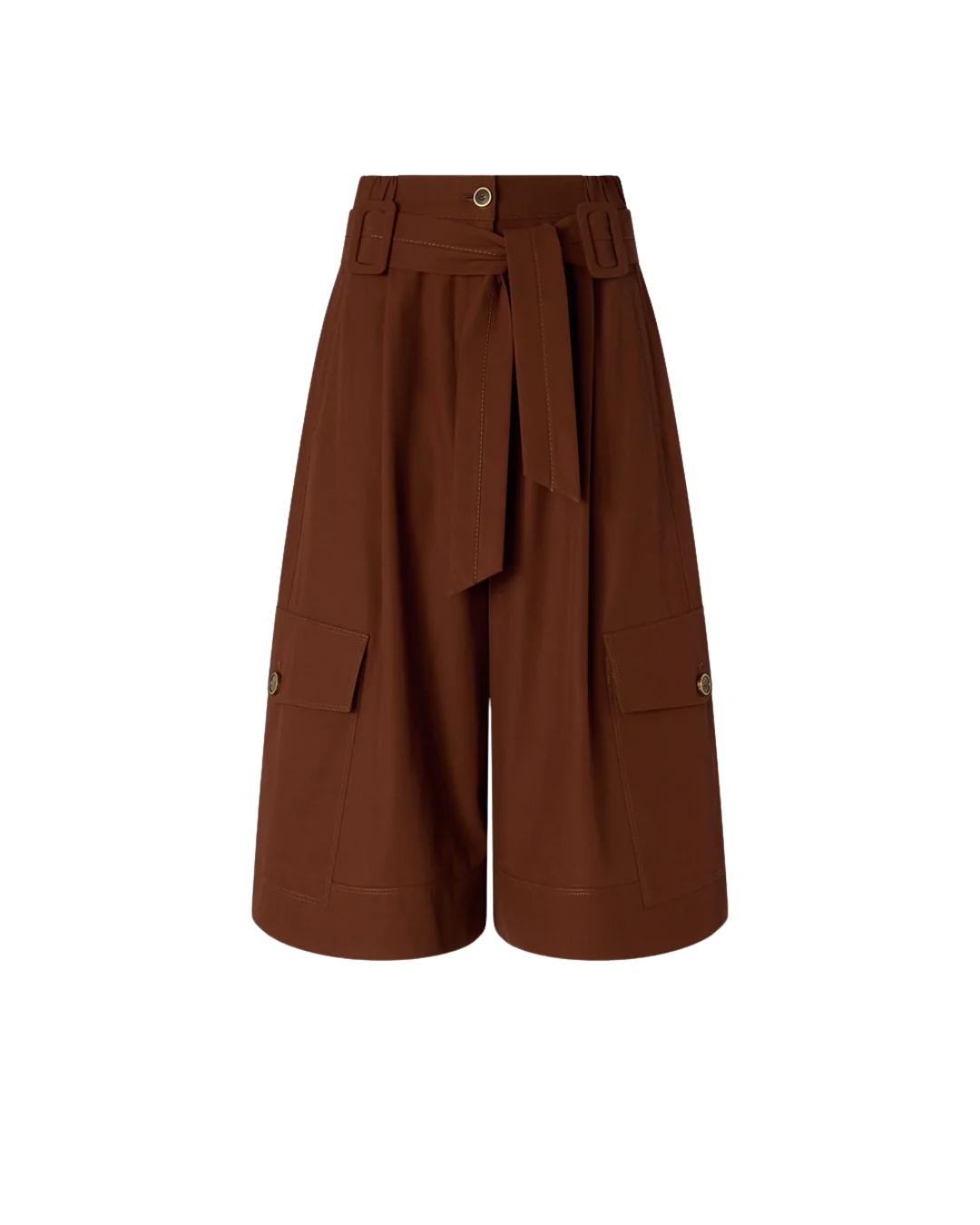 CARGO COTONE CON CINTURA 